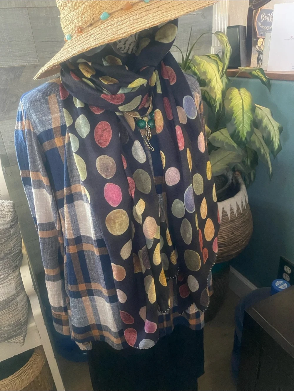 Marigold Row scarf 28”x 80”